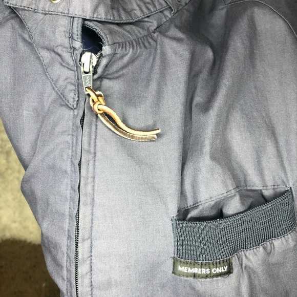 Members Only Vintage Jacket 2X Classic Bomber - Picture 9 of 11